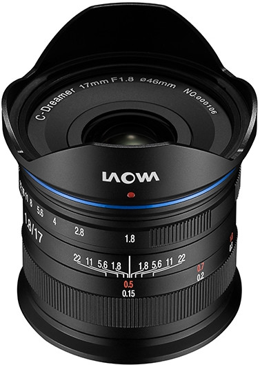 Объектив Laowa 17mm f/1.8 MFT