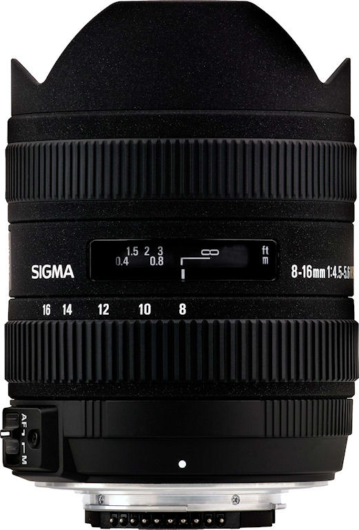 Объектив Sigma 8-16mm f/4.5-5.6 AF HSM DC
