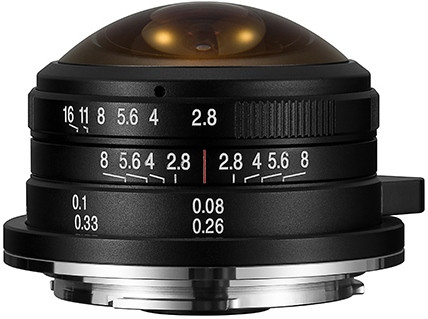 Обєктив Laowa 4mm f/2.8 Fisheye MFT