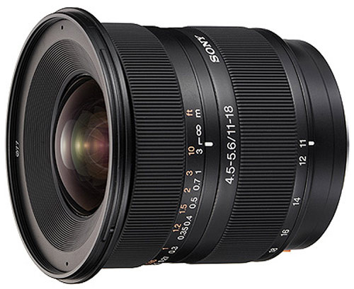Объектив Sony 11-18mm f/4.5-5.6 DT