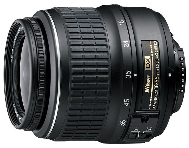 Объектив Nikon 18-55mm f/3.5-5.6G AF-S ED II DX Zoom-Nikkor