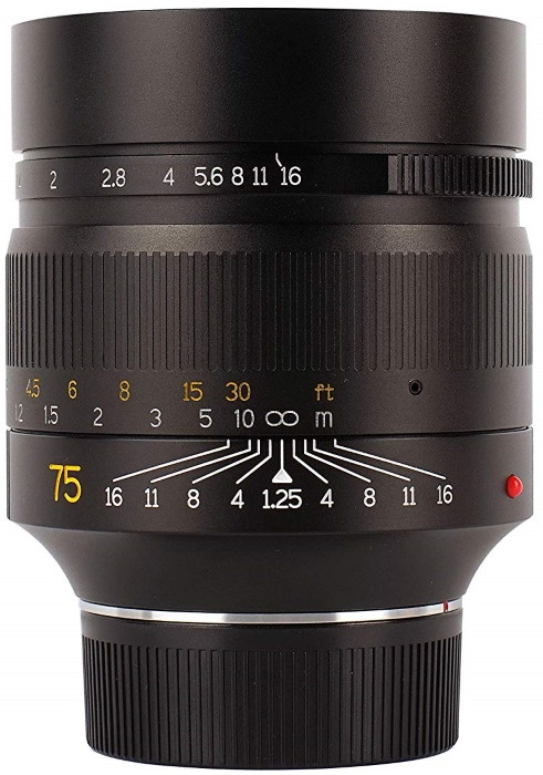 Обєктив 7Artisans 75mm f/1.25