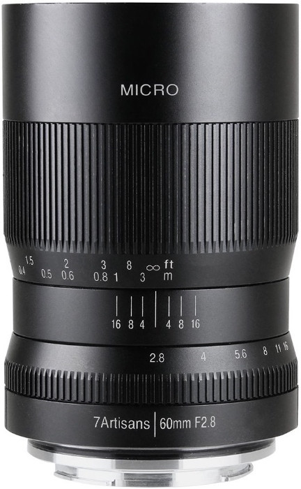 Обєктив 7Artisans 60mm f/2.8 Macro