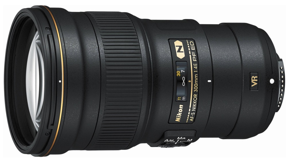 Объектив Nikon 300mm f/4.0E VR AF-S PF ED Nikkor