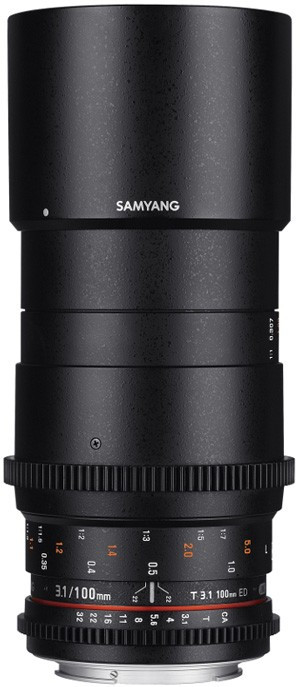 Объектив Samyang 100mm T3.1 VDSLR ED UMC Macro