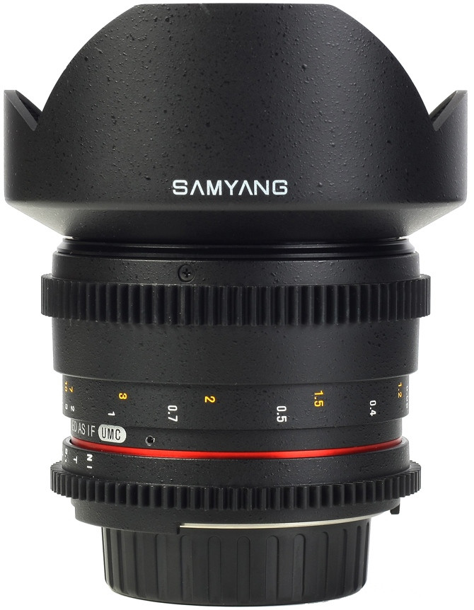 Объектив Samyang 14mm T3.1 IF ED AS UMC VDSLR