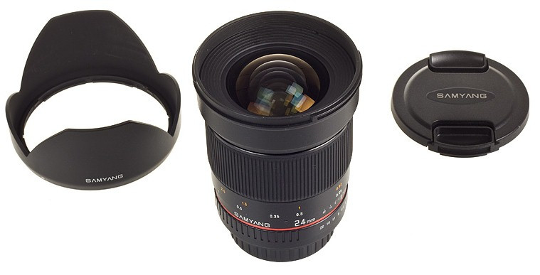 Обєктив Samyang 24mm f/1.4 ED AS UMC