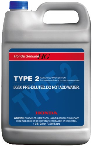 Охолоджувальна рідина Honda Long Life Antifreeze/Coolant Type 2 Ready 4L 4 л