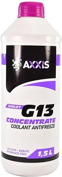 Охлаждающая жидкость Axxis Violet G13 Concentrate 1.5 л