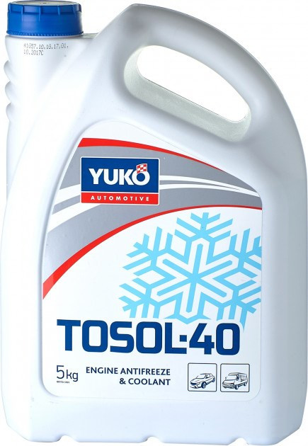Охлаждающая жидкость YUKO Tosol -40 5 л
