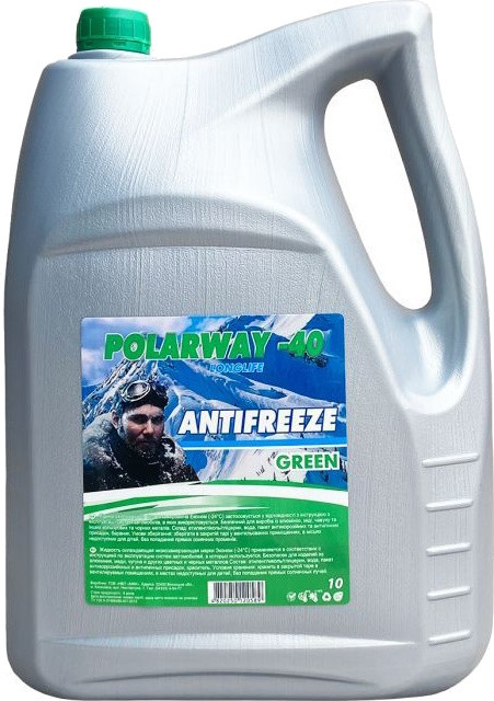 Охолоджувальна рідина MFK Polarway -40 Green 10L 10 л (148473)