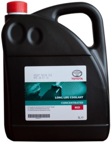Охлаждающая жидкость Toyota Long Life Coolant Red Concentrate 5 л (08889-80014)