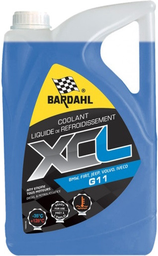 Охлаждающая жидкость Bardahl Liquide De Refroidissement XCL -35 G11 5L 5 л (6513)
