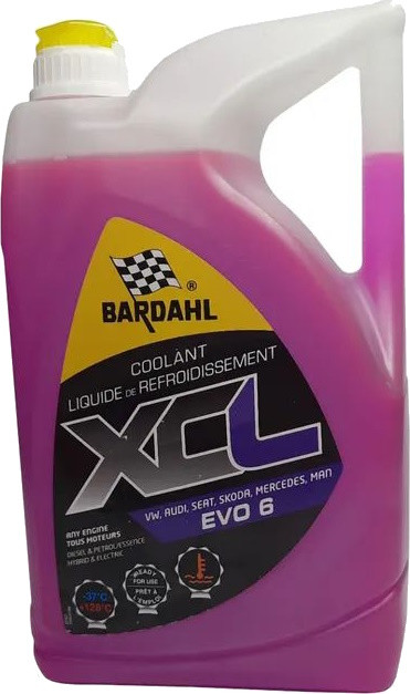 Охлаждающая жидкость Bardahl Liquide De Refroidissement XCL -37 G12 5L 5 л (36653)