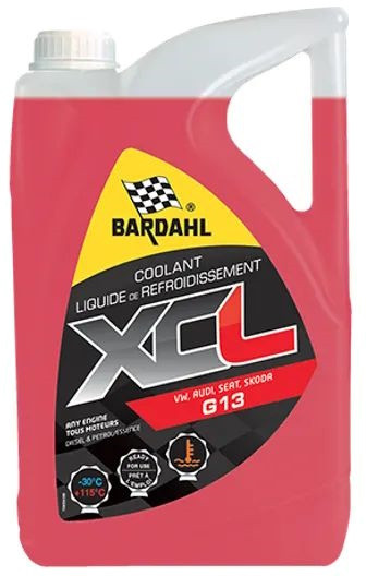 Охлаждающая жидкость Bardahl Liquide De Refroidissement XCL -30 G13 5L 5 л (36633)