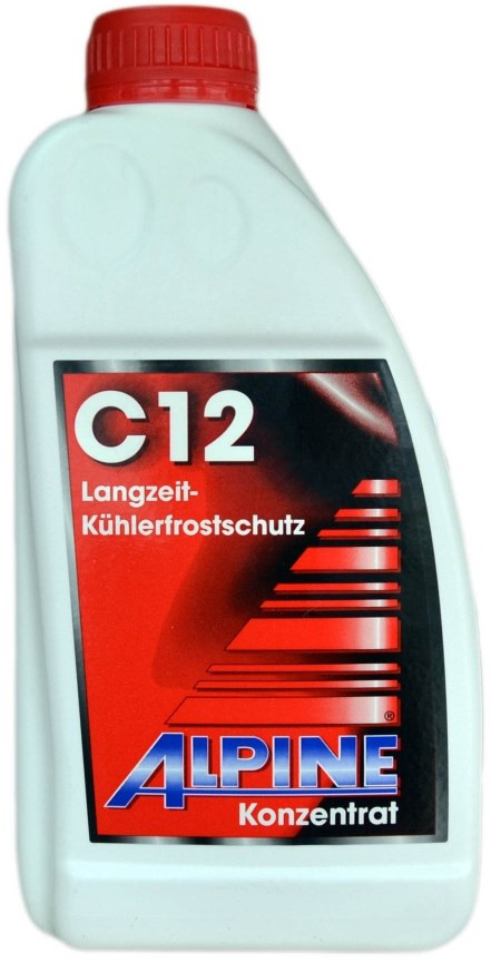 Охлаждающая жидкость Alpine Kuhlerfrostschutz C12 Ready Mix Red 1.5 л