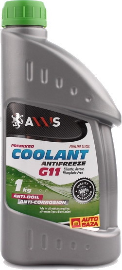 Охлаждающая жидкость Axxis Green G11 Coolant 1 л