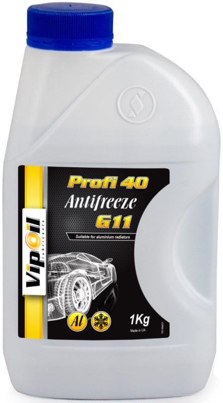 Охлаждающая жидкость VipOil G11 Profi 40 1 л (701398)