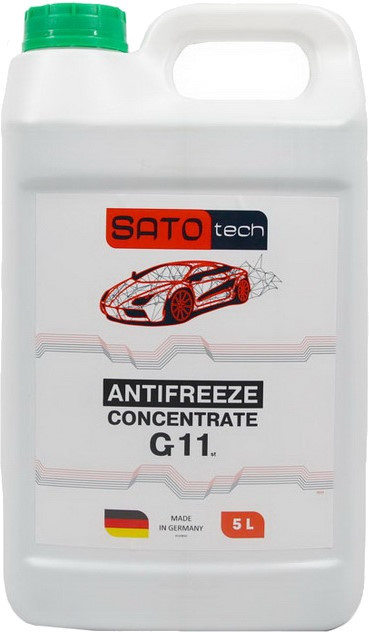Охлаждающая жидкость SATO TECH G11 Green Concentrate 5 л (G1105G)