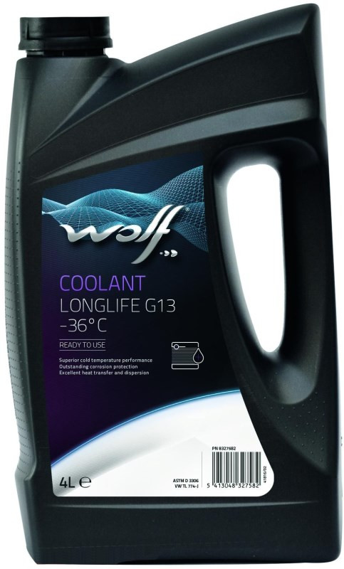 Охлаждающая жидкость WOLF Coolant Longlife G13 4 л (8327582)