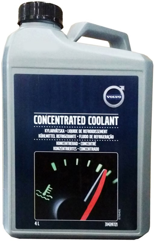 Охлаждающая жидкость Volvo Concentrated Coolant 4 л (31439721)