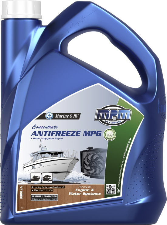 Охолоджувальна рідина MPM Antifreeze MPG 5 л (88005A)