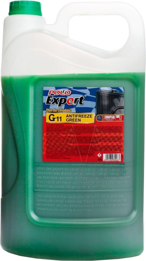 Охлаждающая жидкость Polo Expert AntiFreeze Green G11 10L 10 л