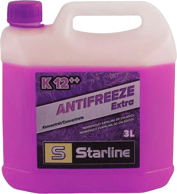 Охлаждающая жидкость StarLine Antifreeze K12 Plus Concentrate 3 л (NAK12PP3)