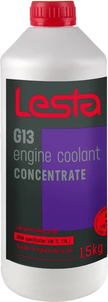 Охолоджувальна рідина Lesta Antifreeze G13 -37 Violet 1.5 л