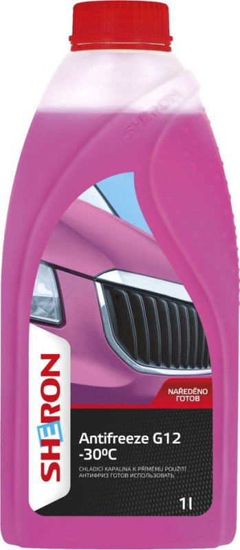 Охлаждающая жидкость SHERON Antifreeze G12 1 л
