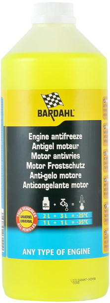 Охлаждающая жидкость Bardahl Concentrate G12 1L 1 л (7111)