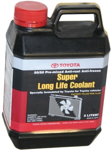 Охлаждающая жидкость Toyota Super Long Life Coolant Pink Pre-Mixed 2 л (08889-80070)