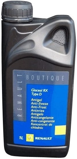 Охлаждающая жидкость Renault Glaceol RX Type D Concentrate 1L 1 л (7711428132)