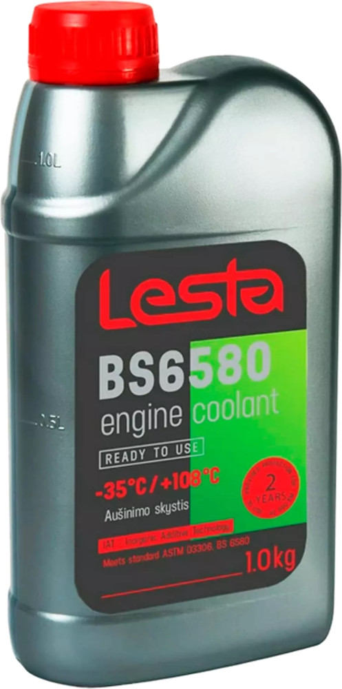 Охолоджувальна рідина Lesta Antifreeze G11 -35 Green 1 л