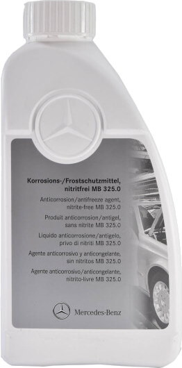 Охолоджувальна рідина Mercedes-Benz Antifreeze Concentrate 325.5 1L 1 л (A000989082520)