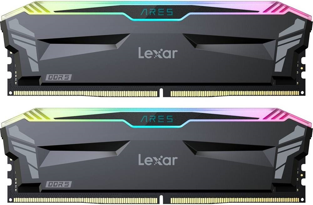 Оперативна память Lexar ARES RGB DDR5 2x16Gb LD5BU016G-R6000GDLA