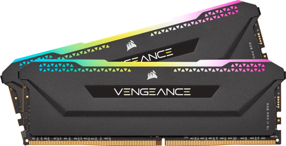 Оперативная память Corsair Vengeance RGB Pro SL 2x16Gb CMH32GX4M2D3600C18