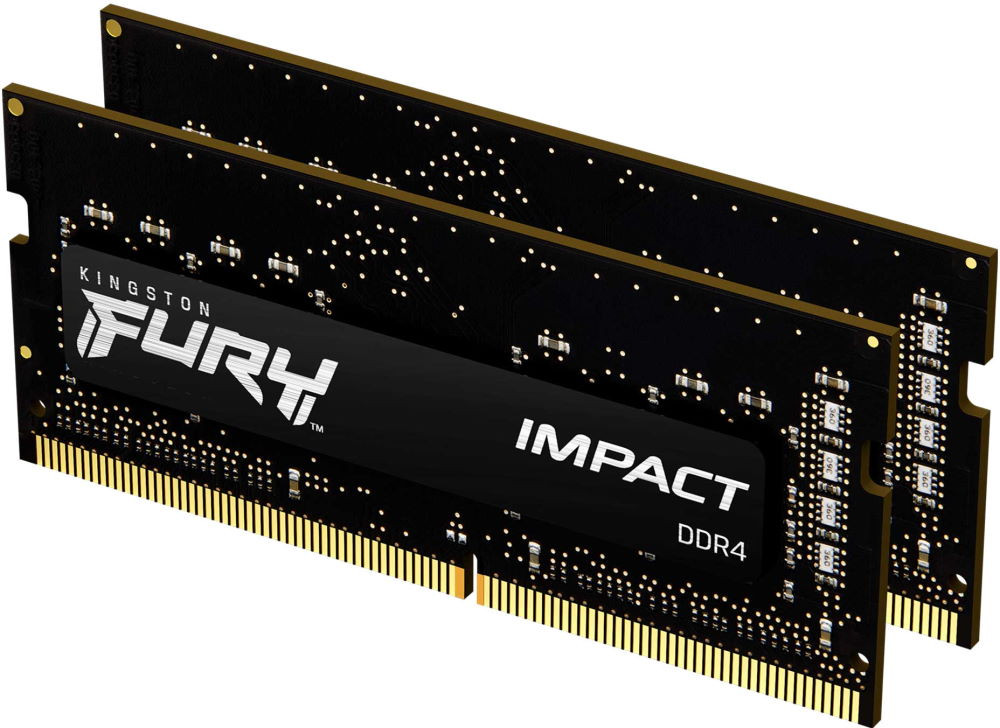 Оперативна память Kingston Fury Impact DDR4 2x32Gb KF432S20IBK2/64