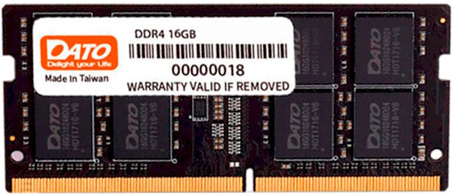 Оперативная память Dato DDR4 SO-DIMM 1x16Gb DT16G4DSDND32