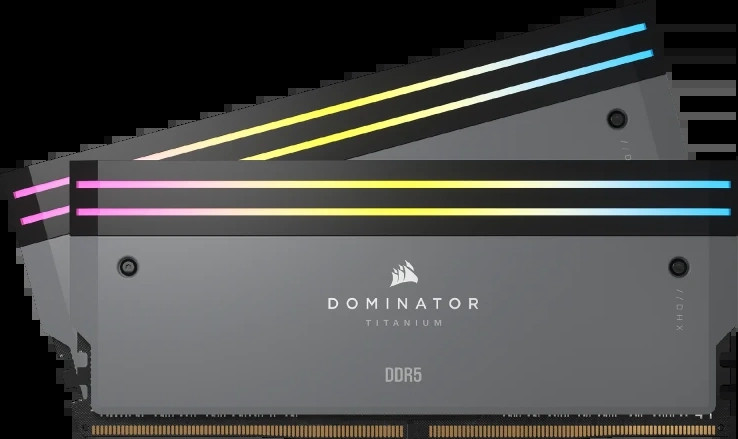 Оперативна память Corsair Dominator Titanium RGB DDR5 2x32Gb CMP64GX5M2B6000Z30