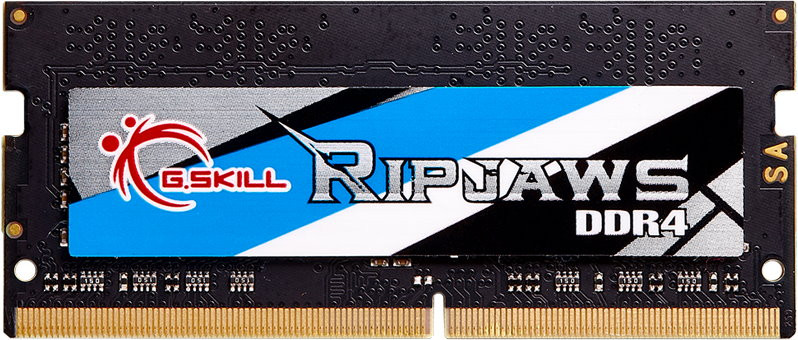 Оперативная память G.Skill Ripjaws DDR4 SO-DIMM 1x8Gb F4-2666C19S-8GRS