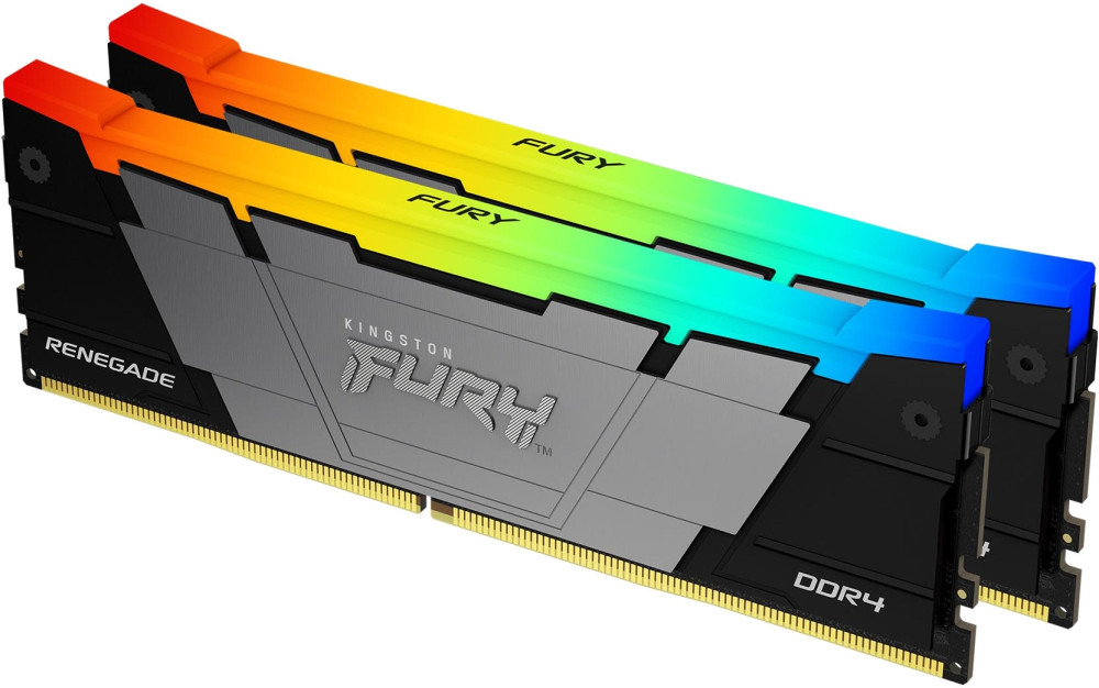 Оперативна память Kingston Fury Renegade DDR4 RGB 2x8Gb KF442C19RB2AK2/16