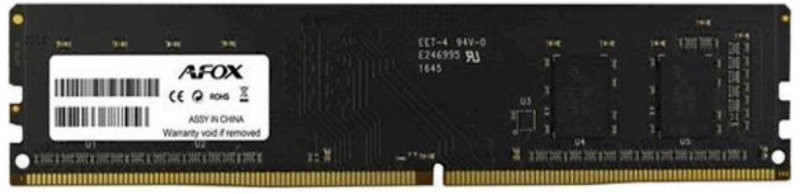 Оперативна память AFOX DDR4 DIMM 1x4Gb AFLD44EK2P