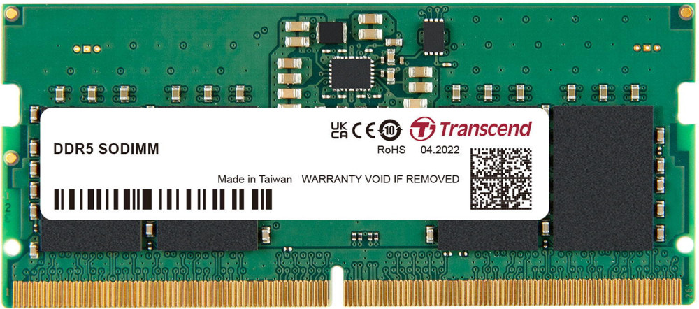Оперативна память Transcend JetRam DDR5 SO-DIMM 1x8Gb JM5600ASG-8G