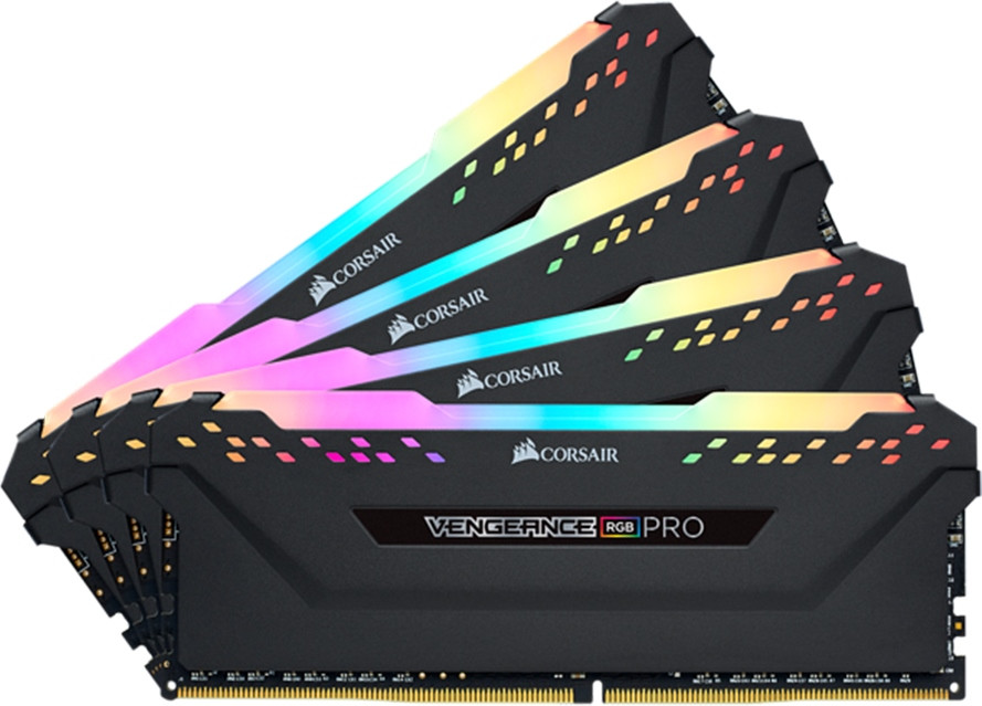 Оперативная память Corsair Vengeance RGB Pro DDR4 4x8Gb CMW32GX4M4C3200C16