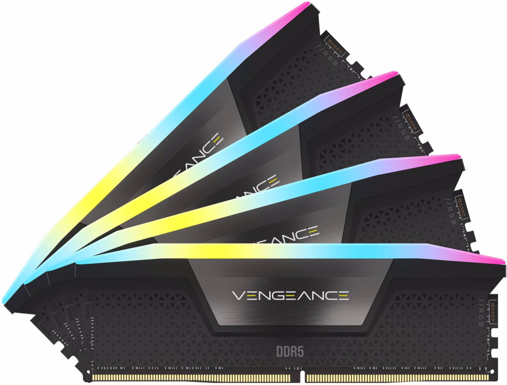 Оперативная память Corsair Vengeance RGB DDR5 4x48Gb CMH192GX5M4B5200C38