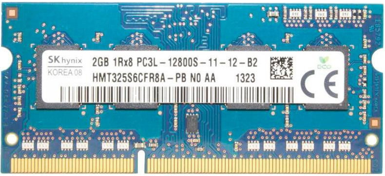 Оперативна память Hynix HMT SO-DIMM DDR3 1x2Gb HMT325S6CFR8A-PB