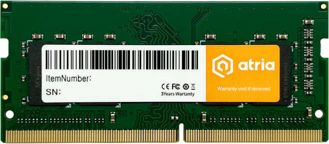 Оперативная память ATRIA SO-DIMM DDR4 1x8Gb UAT43200CL22SK1/8