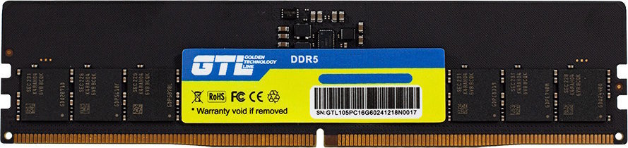 Оперативная память GTL DDR5 1x16Gb GTL16D560BK