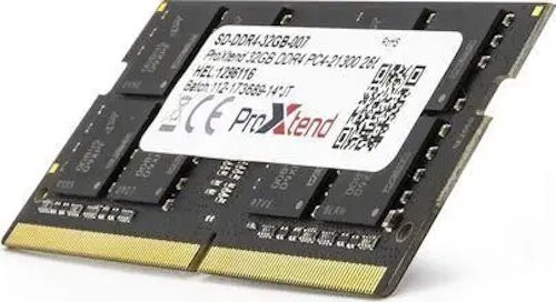 Оперативна память ProXtend DDR4 SO-DIMM 1x32Gb SD-DDR4-32GB-007